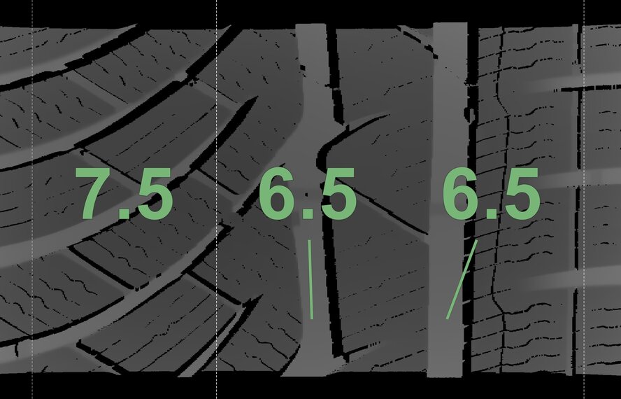 BMW BMW 5 6 series F06 F10 F11 F12 F13 19 inch rims Michelin Winter Tires Original