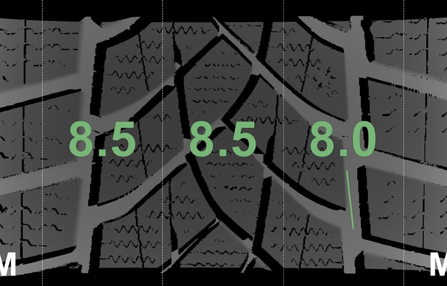 Audi Audi Q3 SQ3 F3B 19 inch wheels Goodyear Winter Tires Original