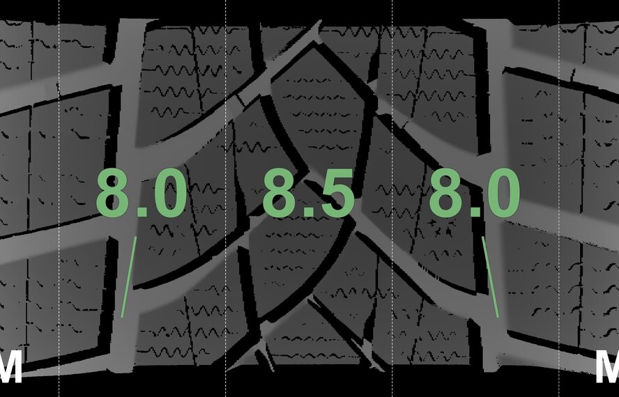 Audi Audi Q3 SQ3 F3B 19 inch wheels Goodyear Winter Tires Original