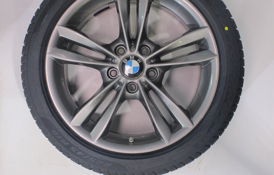 BMW BMW 3 4 series F30 F31 F32 F33 F36 658 18 inch wheels Pirelli Runflat Winter Tires New Original