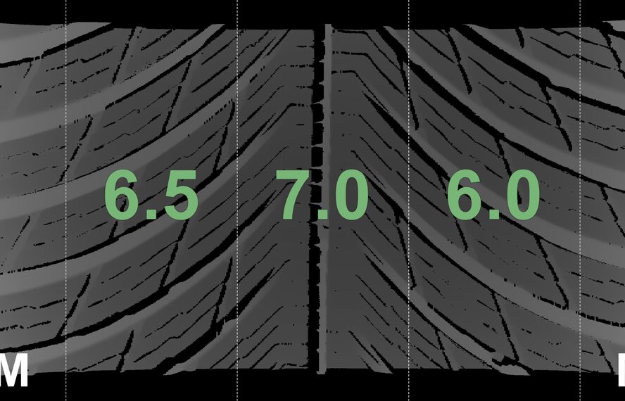 Audi Audi A6 A7 4K C8 19 inch wheels Michelin Winter Tires Original