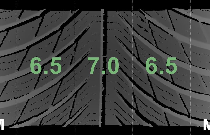 Audi Audi A6 A7 4K C8 19 inch wheels Michelin Winter Tires Original