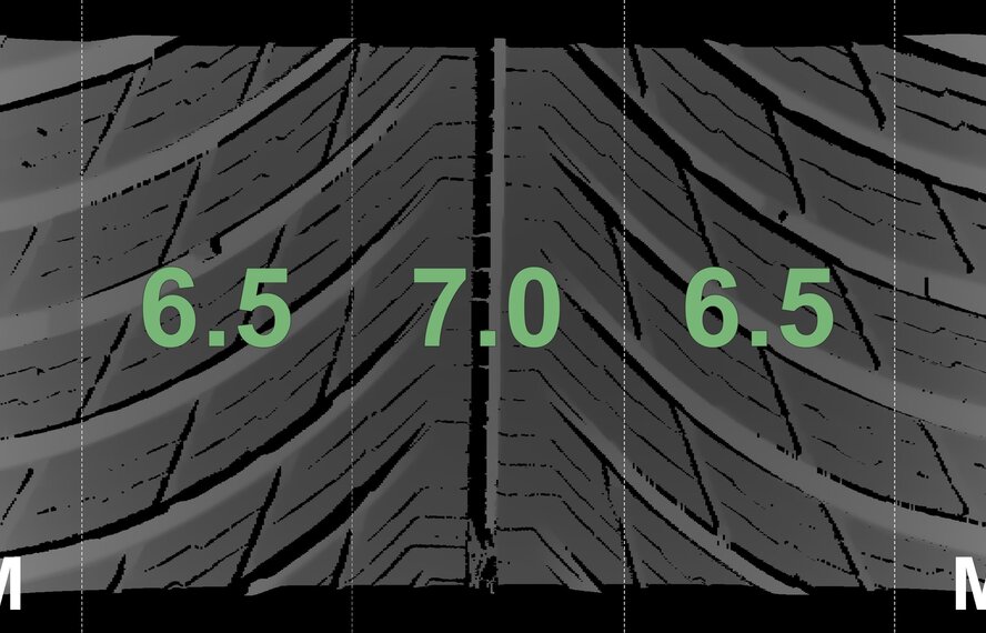 Audi Audi A6 A7 4K C8 19 inch wheels Michelin Winter Tires Original