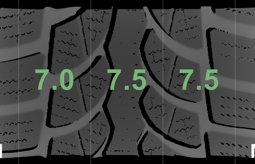 Audi Audi A3 8V 18 inch wheels Bridgestone Winter Tires Original