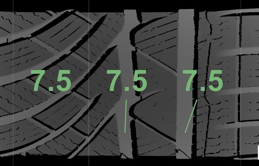 Audi Audi A4 Allroad B9 18 inch wheels Michelin winter tires Original