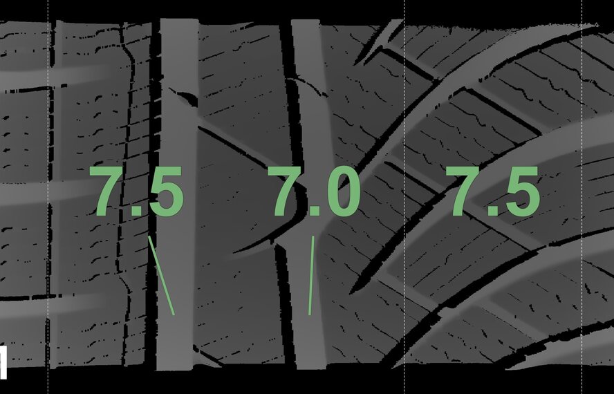 Audi Audi A4 Allroad B9 18 inch wheels Michelin winter tires Original