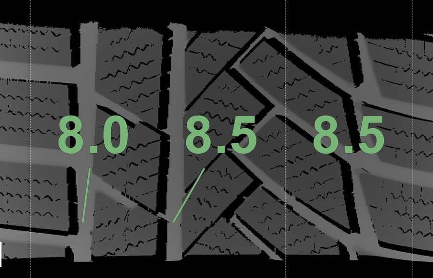 Audi Audi A6 A7 4K C8 19 inch wheels Continental winter tires Original