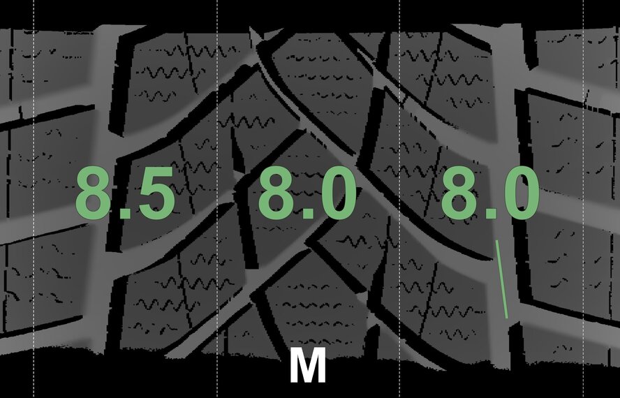 Audi Audi Q3 SQ3 F3B 19 inch wheels Goodyear winter tires Original