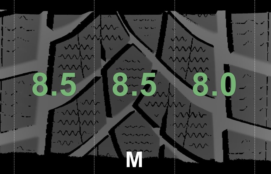 Audi Audi Q3 SQ3 F3B 19 inch wheels Goodyear winter tires Original