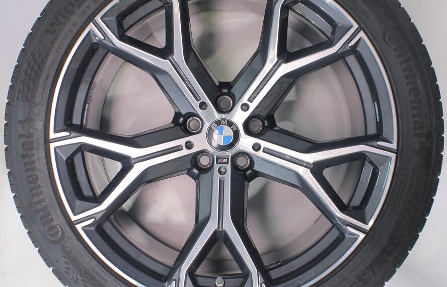 BMW BMW X5 G05 X6 G06 741M 21 inch wheels Continental winter tires Original