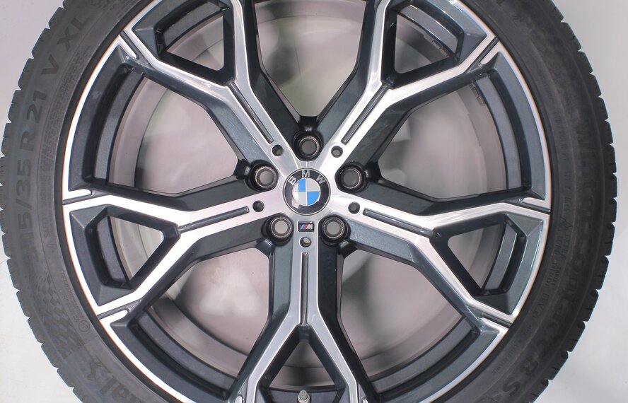 BMW BMW X5 G05 X6 G06 741M 21 inch wheels Continental winter tires Original