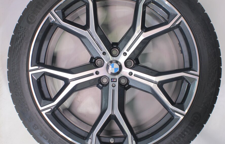 BMW BMW X5 G05 X6 G06 741M 21 inch wheels Continental winter tires Original
