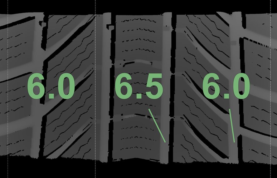 Audi Audi A6 B9 20 inch wheels Continental Winter Tires Original