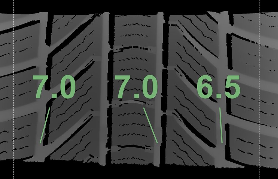 Audi Audi A6 B9 20 inch wheels Continental Winter Tires Original