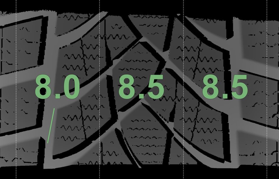 Audi Audi Q3 SQ3 F3B 19 inch wheels Goodyear Winter Tires Original