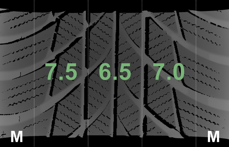 BMW BMW 2 Series U06 Active Tourer 875 17 inch wheels Bridgestone Winter tires Original