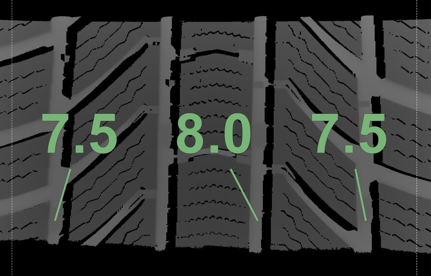 Audi Audi A6 C9 20 inch wheels Continental Winter tires Original