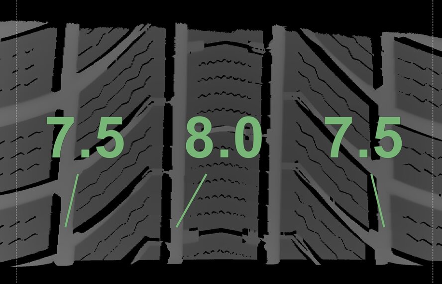 Audi Audi A6 C9 20 inch wheels Continental Winter tires Original