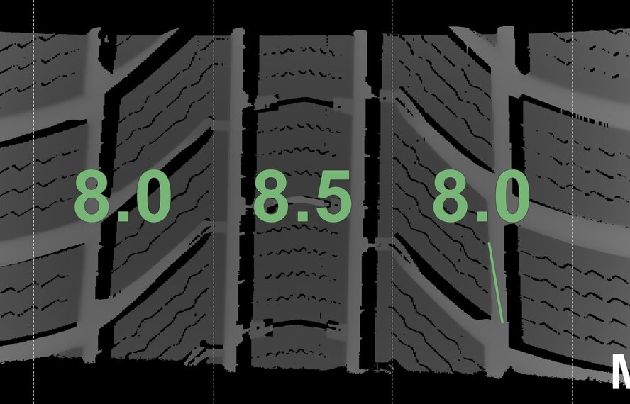 Audi Audi A6 B9 20 inch rims Continental winter tires Original