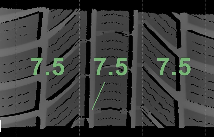 Audi Audi A6 C9 20 inch wheels Continental Winter tires Original
