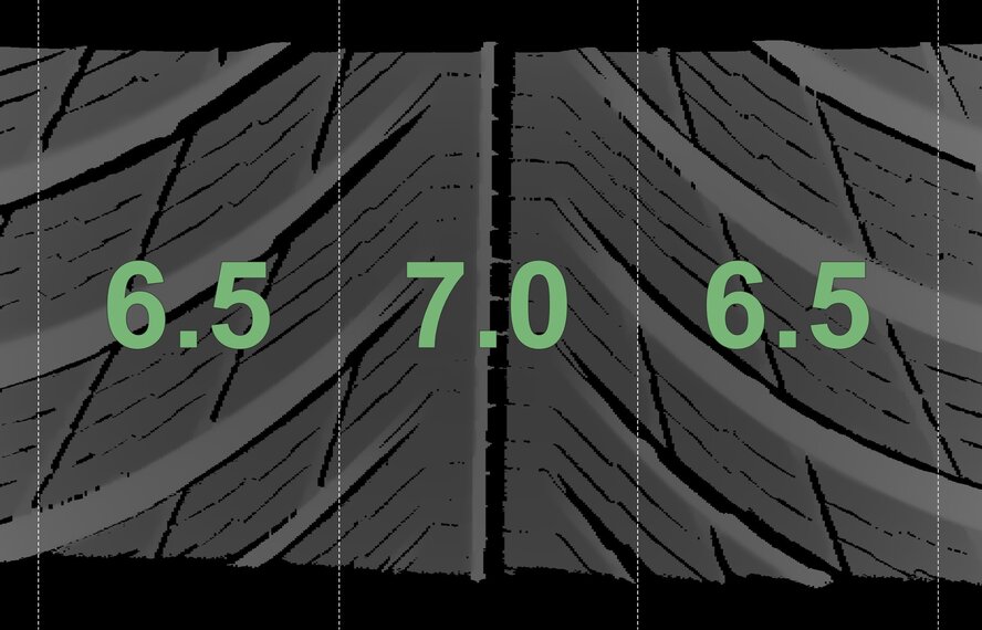 Audi Audi A6 A7 4K C8 19 inch wheels Michelin Winter Tires Original