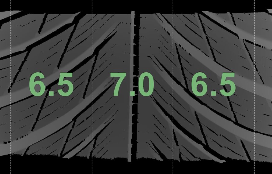 Audi Audi A6 A7 4K C8 19 inch wheels Michelin Winter Tires Original