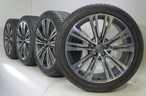 Audi Audi A8 4N 20 inch wheels Goodyear Summer tires Original