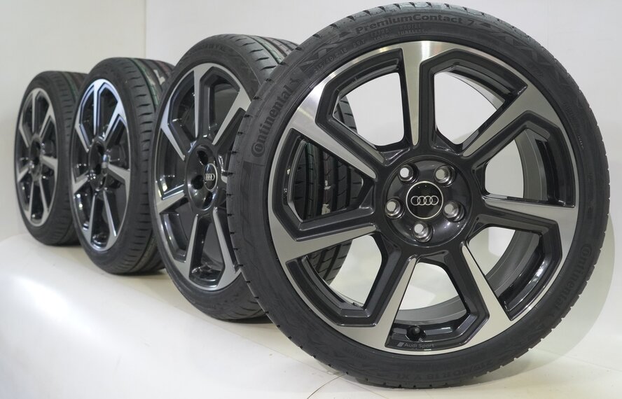 Audi Audi A1 S1 82A 8X S-line 18 inch wheels Continental Summer tires New Original