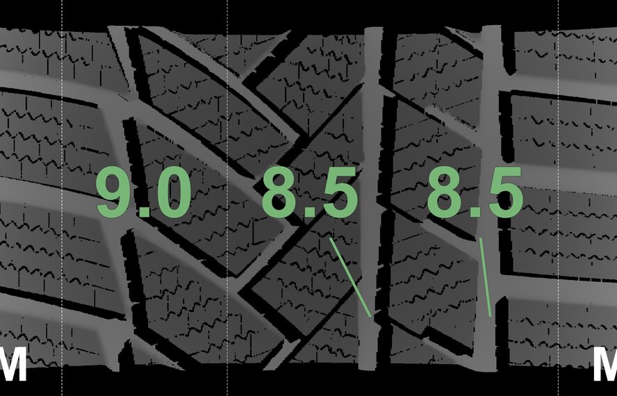 Audi Audi A6 A7 4K C8 20 inch wheels Continental winter tires New Original