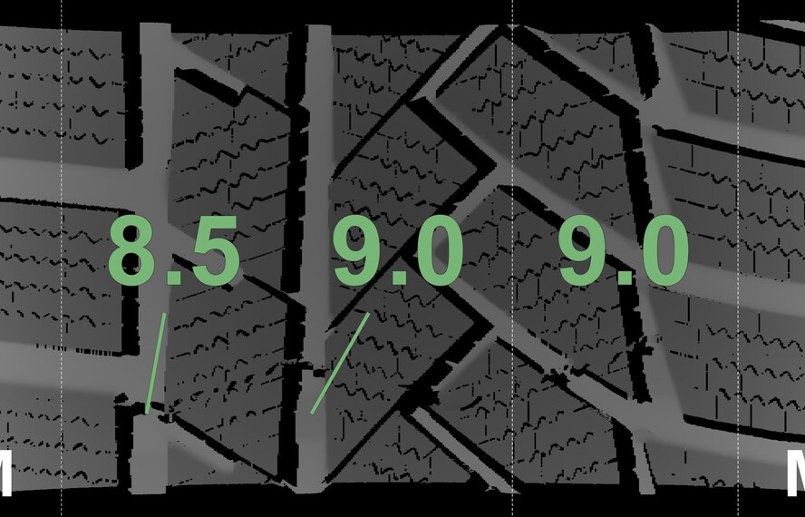 Audi Audi A6 A7 4K C8 20 inch wheels Continental winter tires New Original