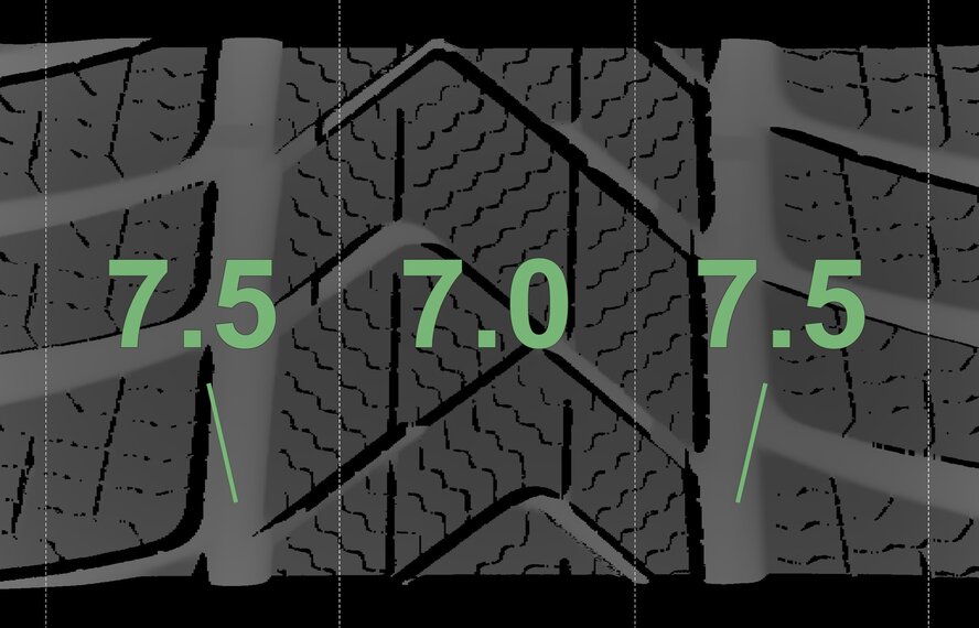 BMW BMW X5 G05 X6 G06 734 19 inch wheels Pirelli Runflat Winter Tires New Original