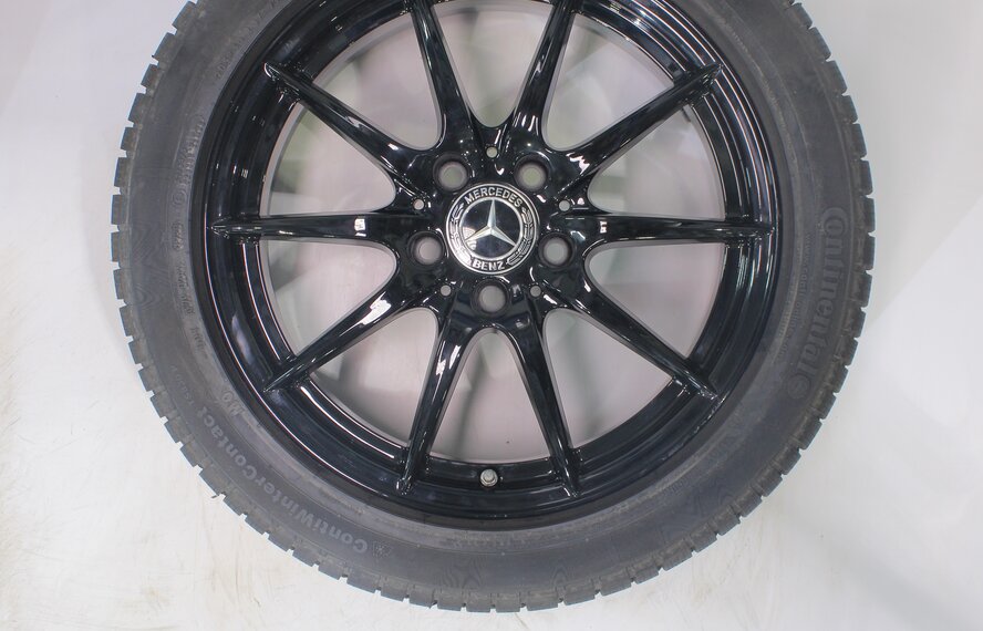 Mercedes Mercedes A B CLA Class W176 W117 W246 17 inch wheels Continental winter tires Original