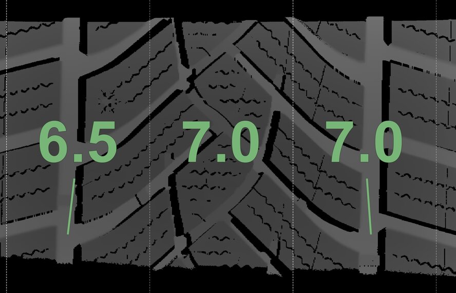 BMW BMW 4 series i4 G26 859M 19 inch rims Goodyear Winter tires Original