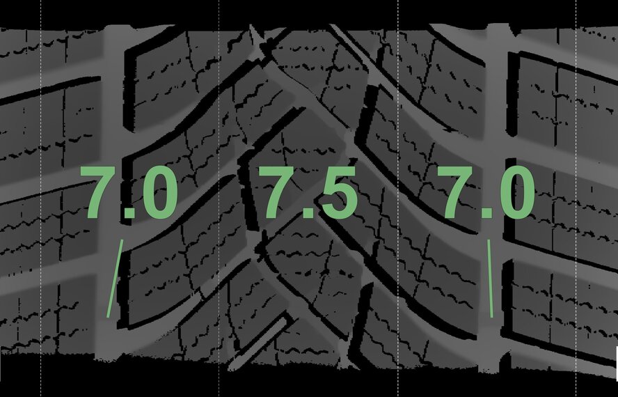 BMW BMW 4 series i4 G26 859M 19 inch rims Goodyear Winter tires Original