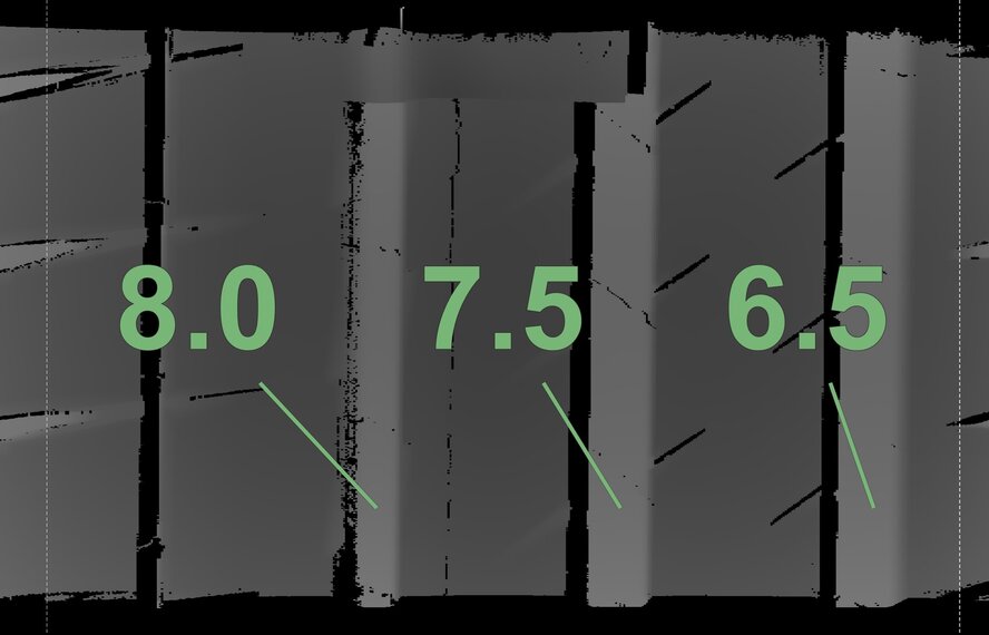 BMW BMW 5 series G30 G31 8 series G14 G15 G16 728M 20 inch rims Michelin Winter tires New Original