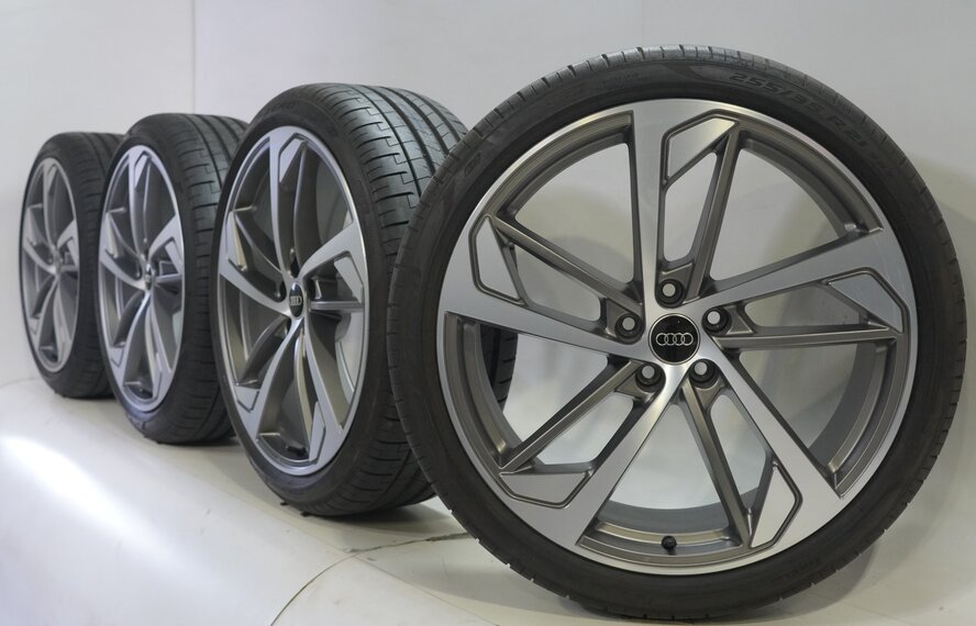 Audi A7 C8 from 2018 21 inch wheels Pirelli Summer tires Original