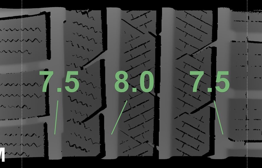 BMW BMW 5 6 series F06 F10 F11 F12 F13 18 inch wheels Continental Winter Tires Original