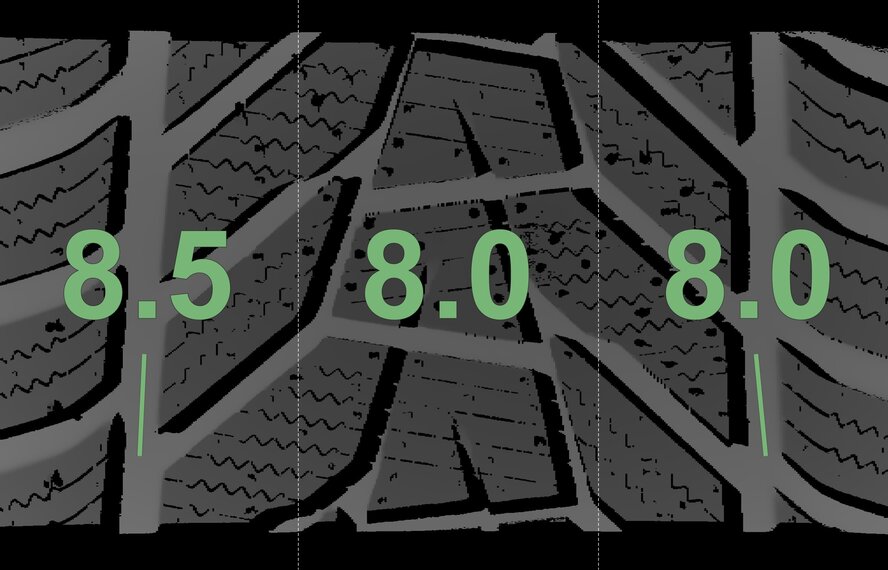 Audi Audi Q8 SQ8 RSQ8 21 inch wheels Hankook Winter tires New Original