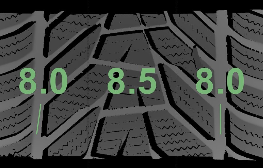 Audi Audi Q8 SQ8 RSQ8 21 inch wheels Hankook Winter tires New Original