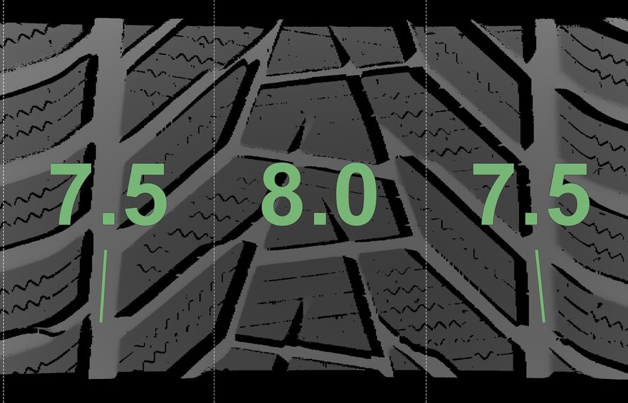 Audi Audi Q8 SQ8 RSQ8 21 inch wheels Hankook Winter tires New Original