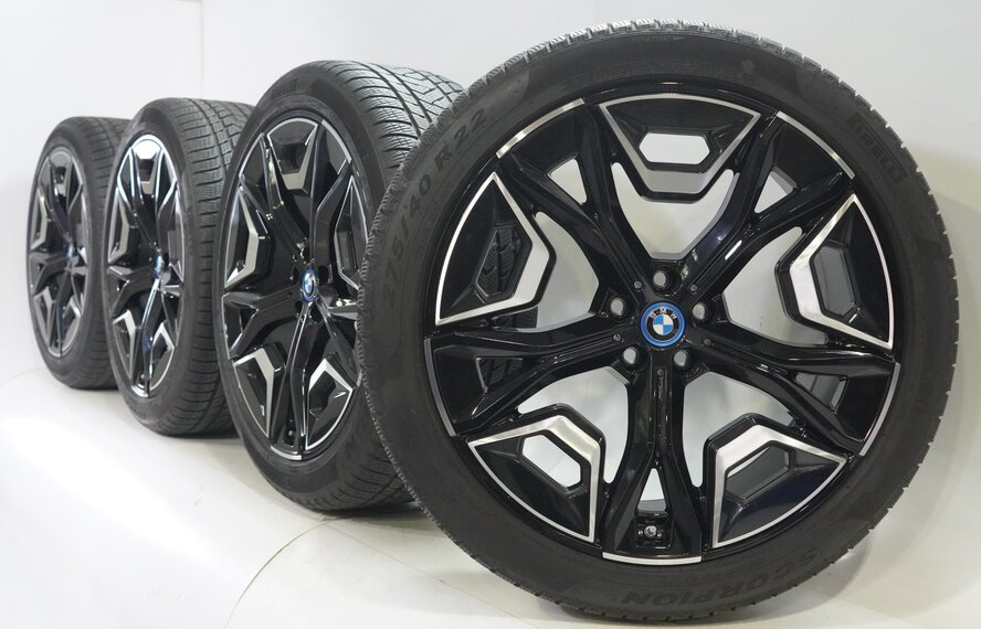 BMW BMW iX i20 1020 22 inch wheels Pirelli Winter Tires Original