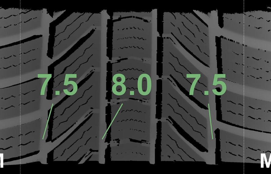 Audi Audi A6 B9 20 inch rims Continental Winter Tires Original