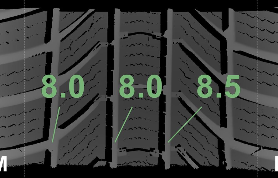 Audi Audi A6 B9 20 inch rims Continental Winter Tires Original