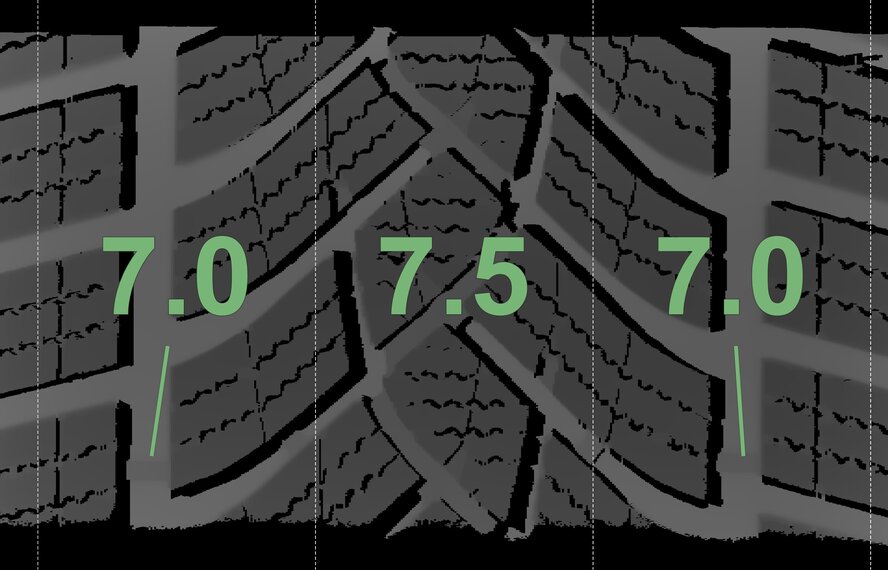 BMW BMW 5 series G30 G31 8 series G14 G15 G16 662M 18 inch wheels Goodyear Winter tires Original