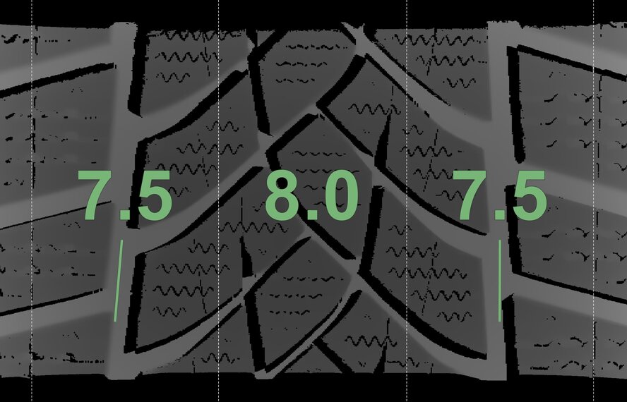 Audi Audi Q3 SQ3 F3B 19 inch wheels Goodyear winter tires Original