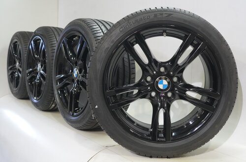 BMW BMW 3 4 series F30 F31 F32 F33 F36 400M 18 inch wheels Pirelli Summer tires New Original