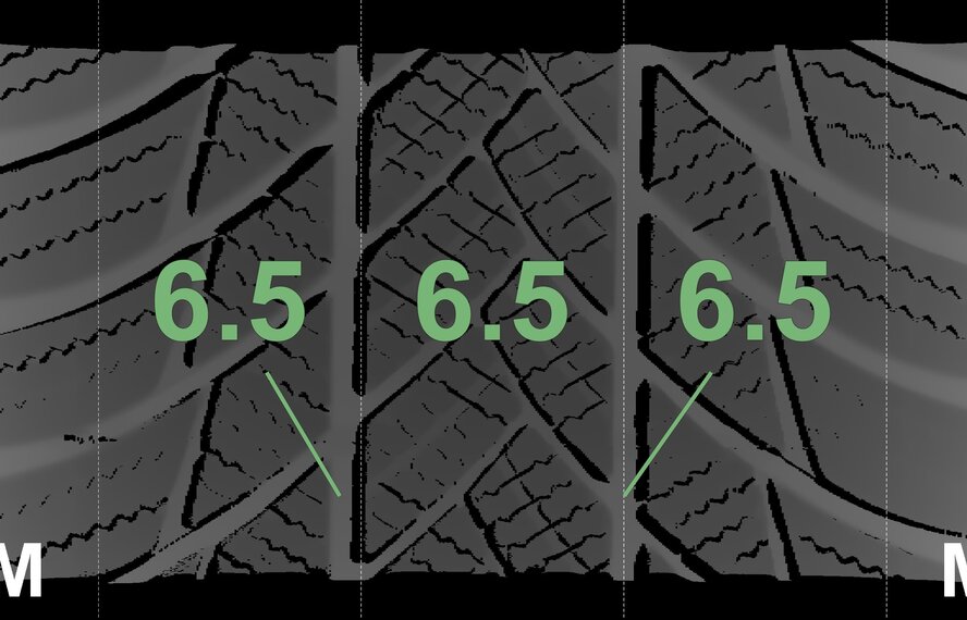 Audi Audi A6 A7 4K C8 18 inch wheels Bridgestone winter tires Original