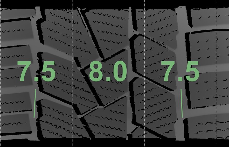 BMW BMW 2 series 3 series 4 series G20 G21 G22 G42 796M 18 inch rims Continental Runflat winter tires Original