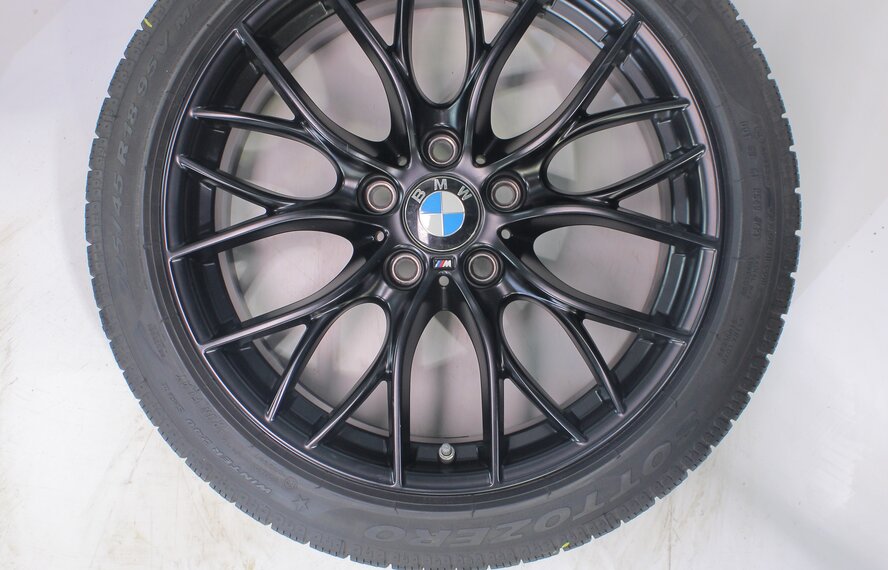 BMW BMW 3 4 series F30 F31 F32 F33 F36 405M 18 inch rims Pirelli Runflat winter tires New Original