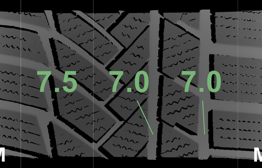 Audi Audi A6 A7 4K C8 19 inch rims Continental Winter Tires Original